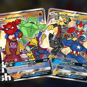 Pikachu Thor Card - Etsy Ireland