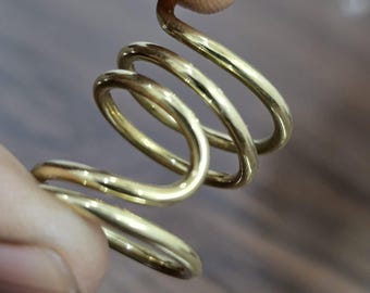 Anello per artrite, anello per il pollice in argento sterling 925 con stecca per nocche, regalo per lei