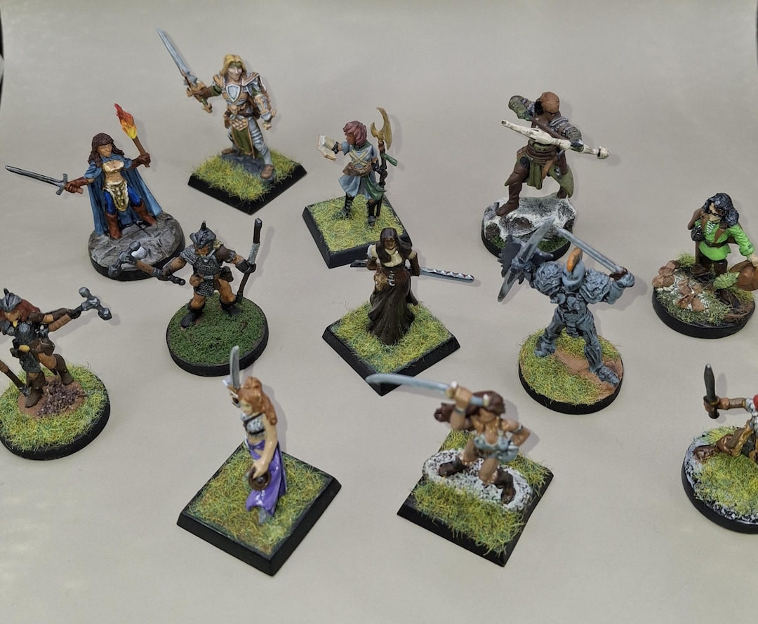 Player Character Miniatures for Tabletop Rpgs: Options for Several ...