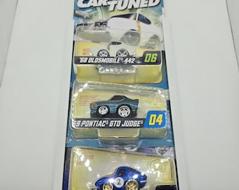 Display for 3 Carded CarTuned Vehicles