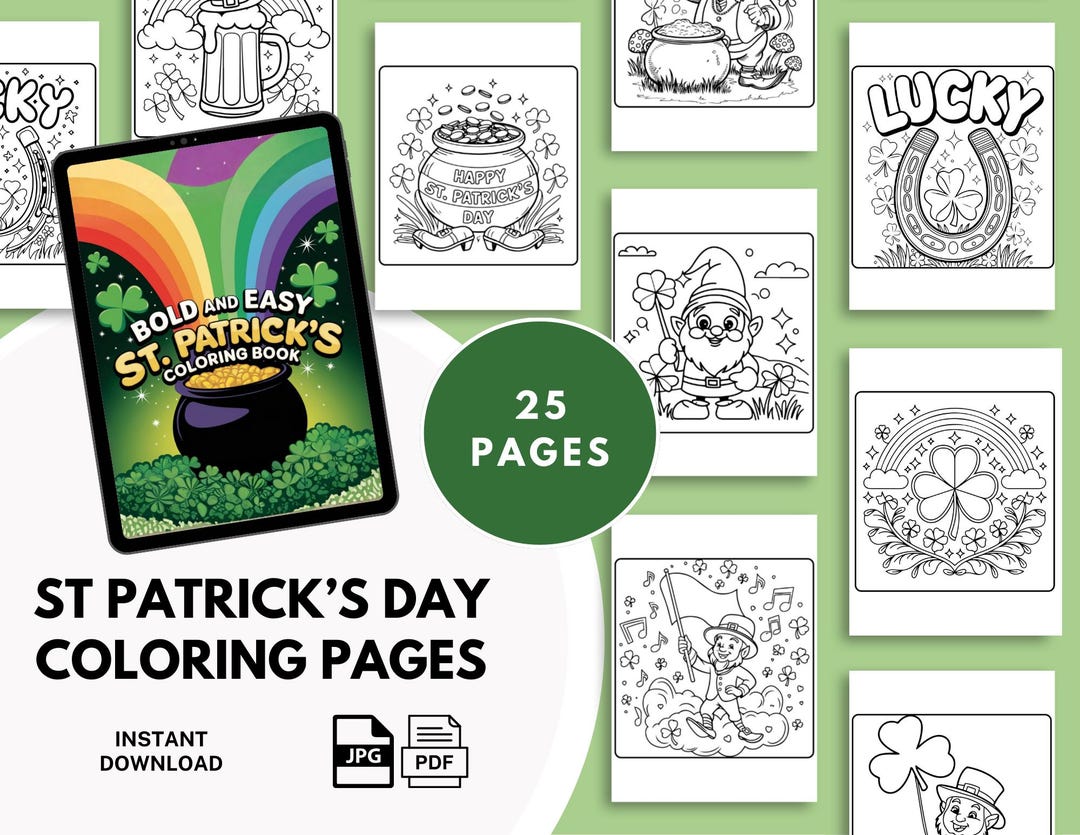 St Patricks Day Classroom Worksheets | March Teacher Printable Coloring ...