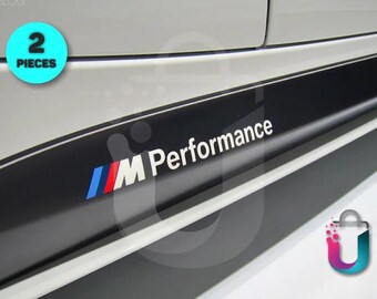 BMW M Series Performance Vinyl Decal Sticker Set – For Cars, Racing, Drift, Exotic Look