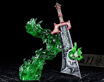 Nakładki na klawisze WoW, Fallen Ashbringer, spersonalizowane, kreatywne nakładki na klawisze z żywicy/metalu do klawiatur mechanicznych, produkt firmy SailStudio