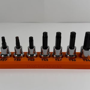 ICON 3/8" torx-dopsleutelhanger – magnetische gereedschapskisthouder, 3D-geprint