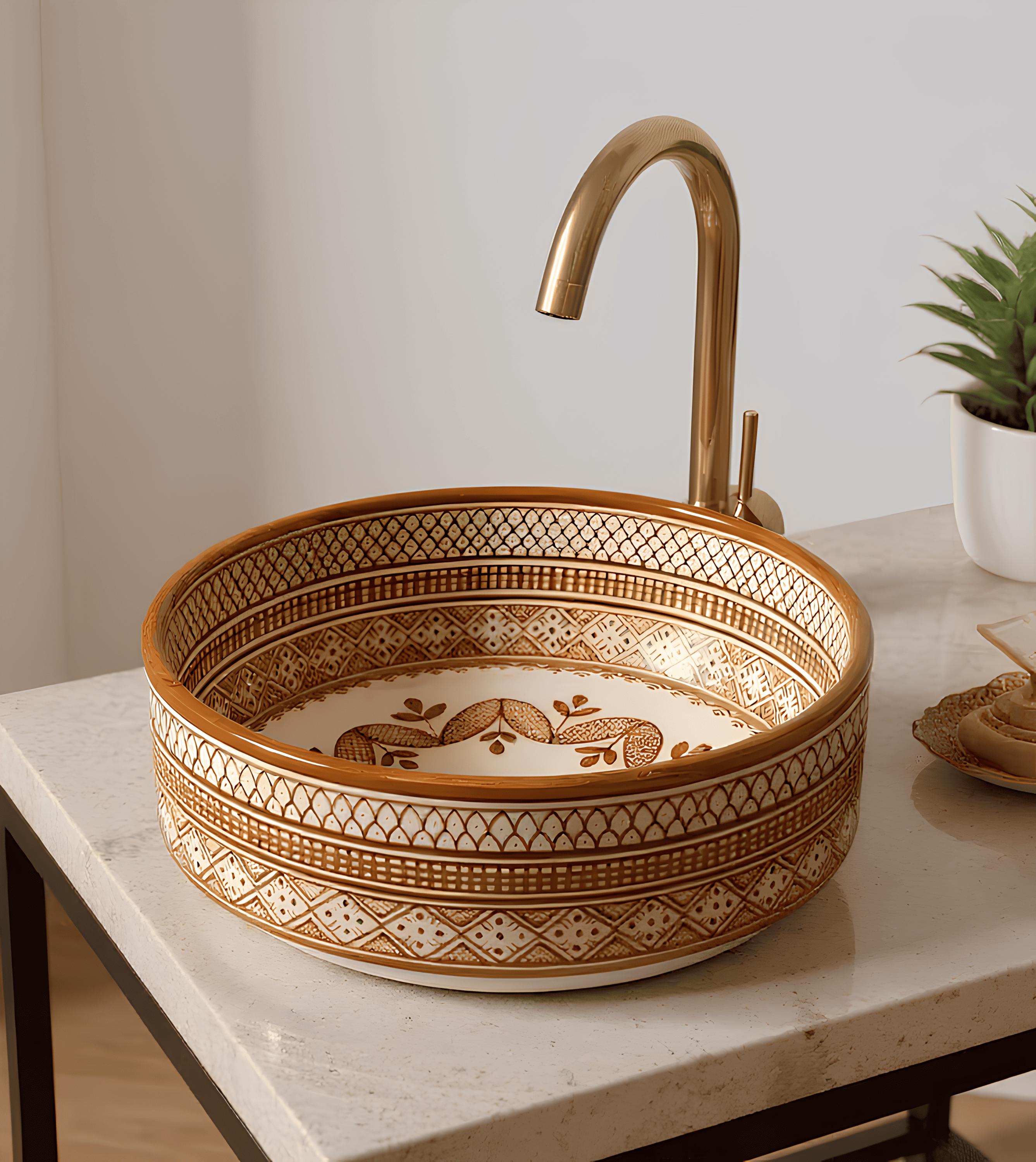 陶器製洗面器 - Etsy 日本