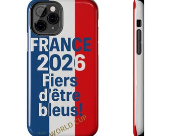 Coupe du Monde 2026 Coque téléphone| Coupe du monde France