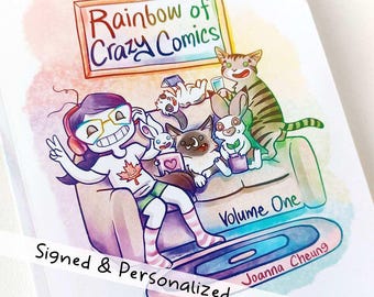 Signed Comic Book: Rainbow of Crazy Comics, Volume One