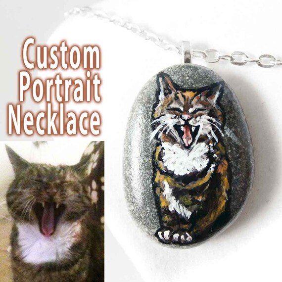 Etsy pet necklace cheap