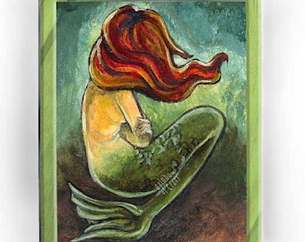 Mermaid Art Print: Under The Sea Decor