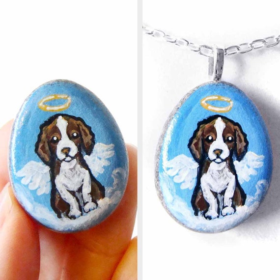 Springer spaniel cheap necklace