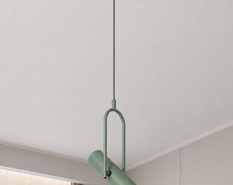 Modern Pendant Light: Minimalist Adjustable Ceiling Spotlight Fixture