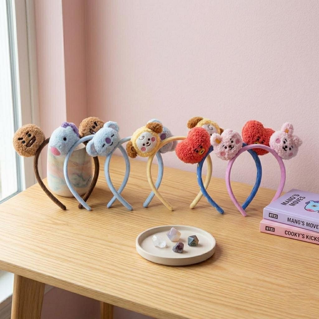 BT21 TATA COOKYおまとめ20点セット Cooky and Tata Headband - Etsy
