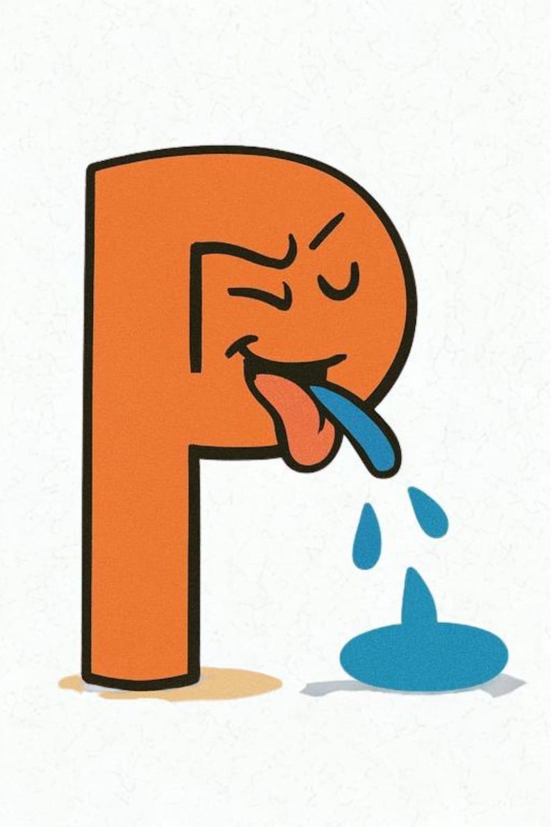 Drool Letters See the Sound! Letters That Show Their Sounds! - Etsy