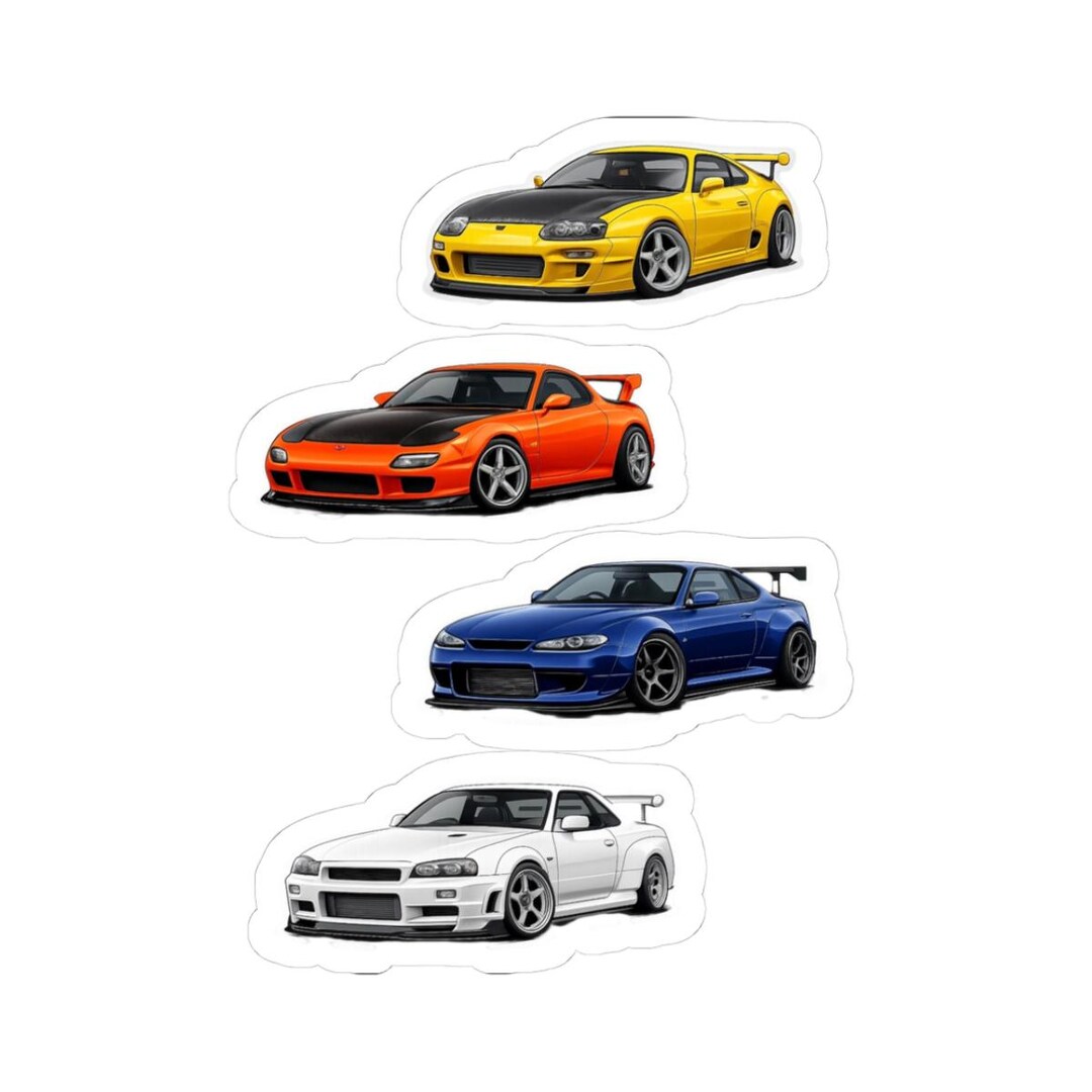 Premium JDM Widebody Sticker Pack | - Etsy Canada