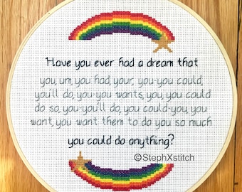Wzór do haftu krzyżykowego Czy kiedykolwiek śniło Ci się, że możesz zrobić wszystko VInspiration Vine Meme Xstitch Natychmiastowe pobieranie pliku PDF