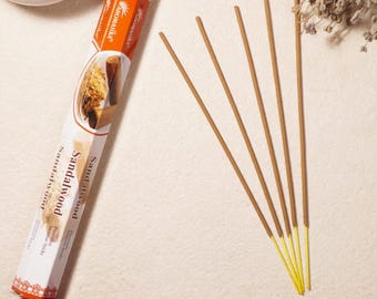 Aromatika sandelhout wierookstokjes biologische handgemaakte veganistische aromatherapie