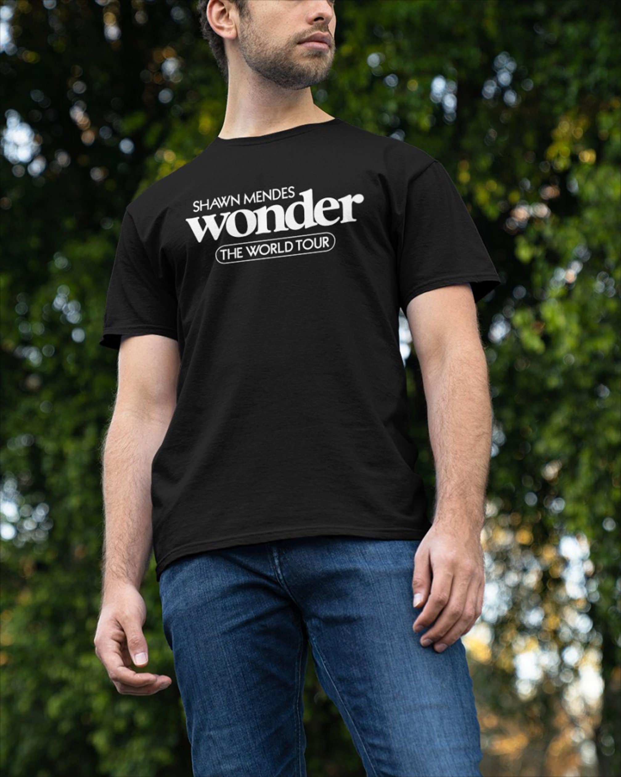 Shawn Mendes the World Tour Wonder Shirt Shawn Mendes 2022 - Etsy
