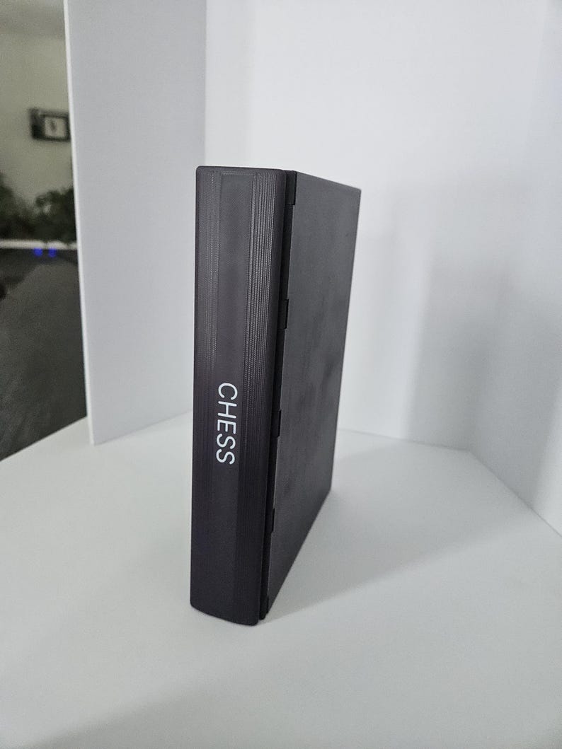 "PlayBook'd" impreso en 3D: ¡un juego de ajedrez que parece un libro! imagen 3