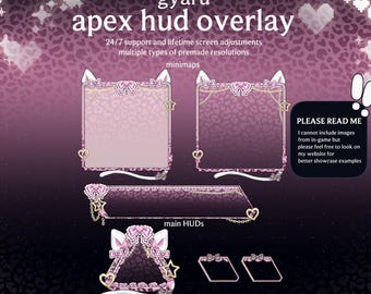 Gyaru Apex HUD Overlay | For Gamers and Streamers