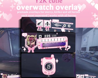 Superposición de Overwatch del HUD Cutie Y2K / HUDSIGHT