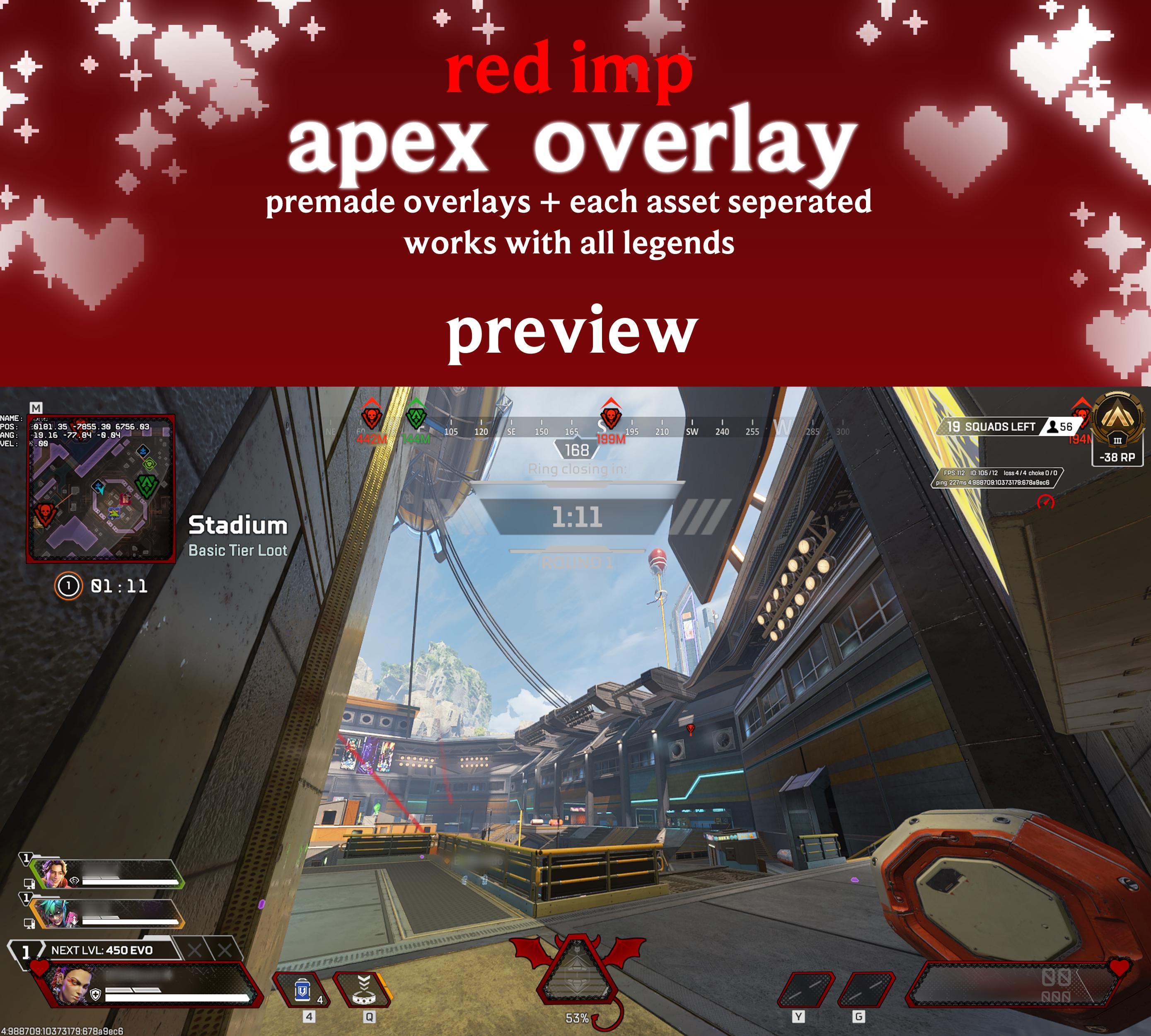 Red Imp Apex Legends Overlay - Etsy