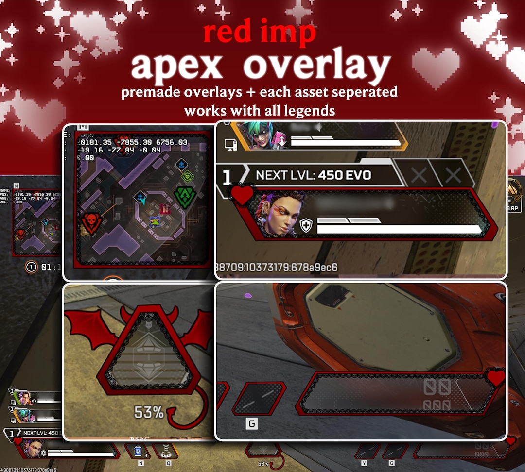 Red Imp Apex Legends Overlay - Etsy