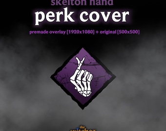 Heart Skeleton Hand Perk Cover | Dead by Daylight