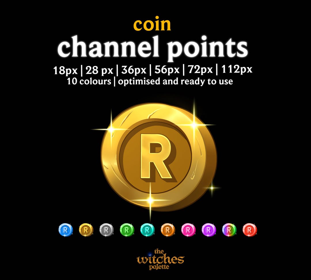 R Letter Coin | Alphabet | Channel Points - Etsy