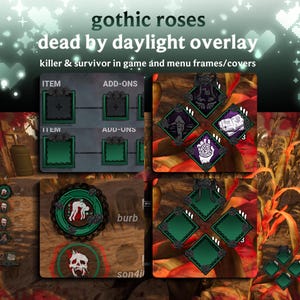 Gothic Roses DBD-överlägg | För spelare och streamers