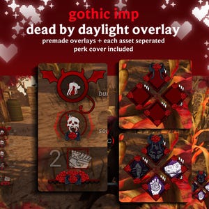 Gothic Imp DBD-överlägg | För spelare och streamers