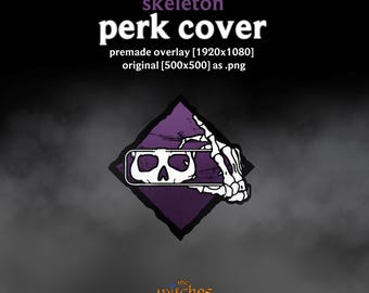 Capa para a Vantagem Espelho de Esqueleto | Dead by Daylight | Capa para HUD | Hudsight