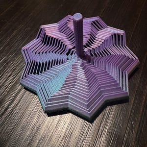 Sensory Fidget Star for Audiovisual Stimulation and Focus