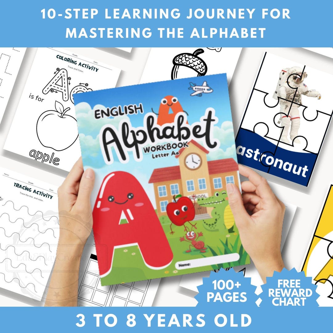 Preschool Learning Aa Booklet, Printable Worksheets, Alphabet Tracing ...