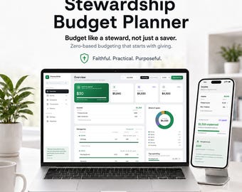 Personal Planer | Vertrauensbasierte Zero-Based Budgeting App | Spending Tracker (Digitaler Download)