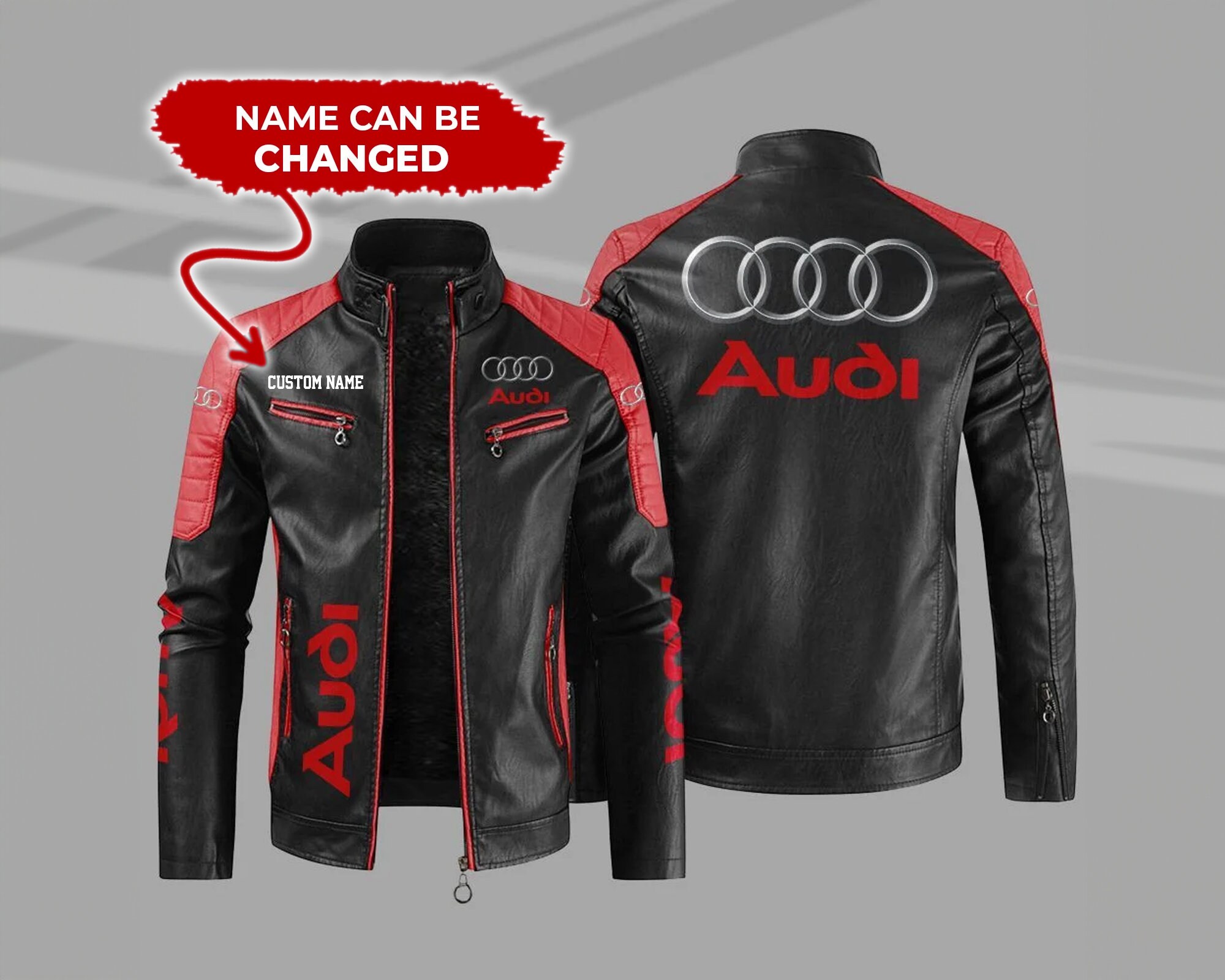 Audi zipper hoodie store