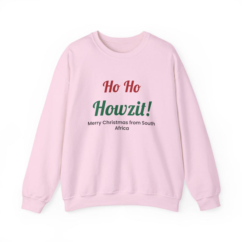 Ho Ho Howzit Christmas Sweatshirt, South African Gift immagine 6