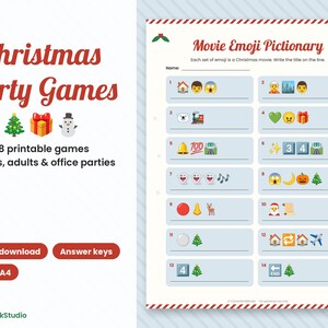 Christmas Mega Bundle: Party Games, Bingo, Scavenger Hunt, Kids Activities (Digital Download) image 3