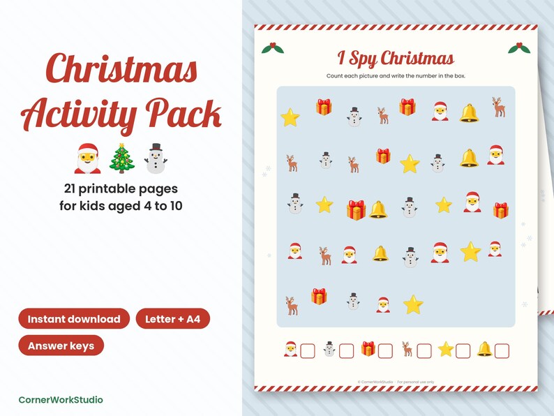 Christmas Mega Bundle: Party Games, Bingo, Scavenger Hunt, Kids Activities (Digital Download) image 6