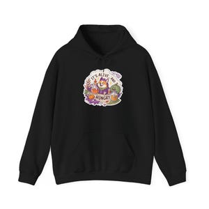 Frankencorgi It's Alive And Hungry Halloween Hoodie, Funny Spooky Season Hoodie, Quirky Halloween Gift afbeelding 2