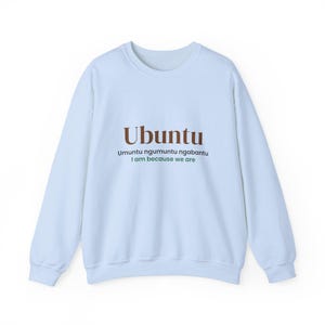 Ubuntu Sweatshirt, South African Crewneck, Saffa Gift afbeelding 6