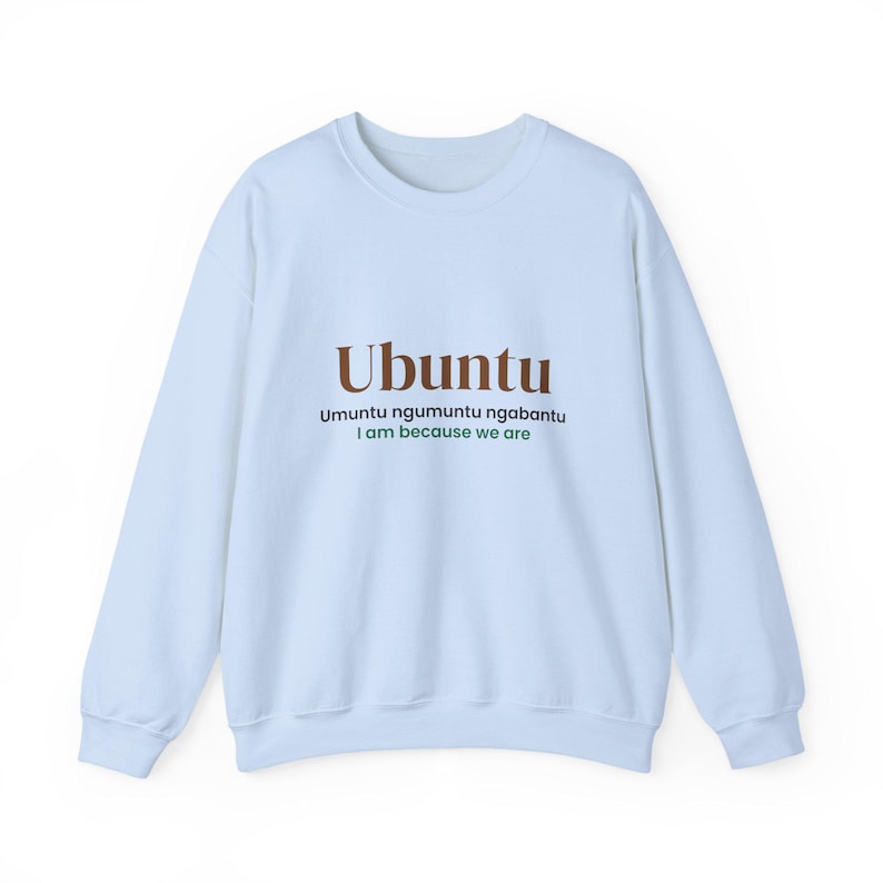 Ubuntu Sweatshirt, South African Crewneck, Saffa Gift afbeelding 6