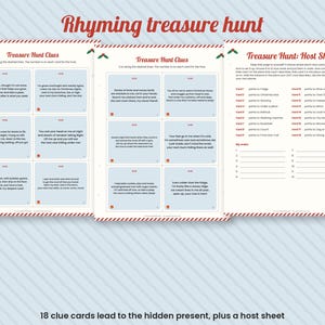 Christmas Scavenger Hunt for Kids, Printable Party Game (Digital Download) image 4
