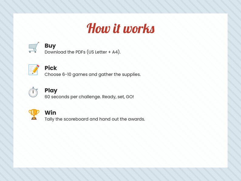 30 Christmas Minute to Win It Games, Festive Party Challenges (Digital Download) image 6