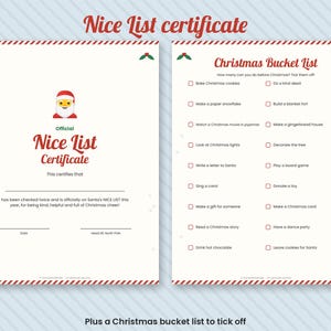 Christmas Activity Pack for Kids, Printable Word Search, Mazes, Letter to Santa (Digital Download) image 6
