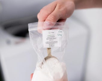 Natural Laundry Detergent Powder, Patchouli Scent, HE Machine Safe