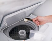 Lemon Detergent / Laundry Detergent Powder All Natural with Essential Oil Lemon Scent / Handmade Clothes Washing Laundry Powder