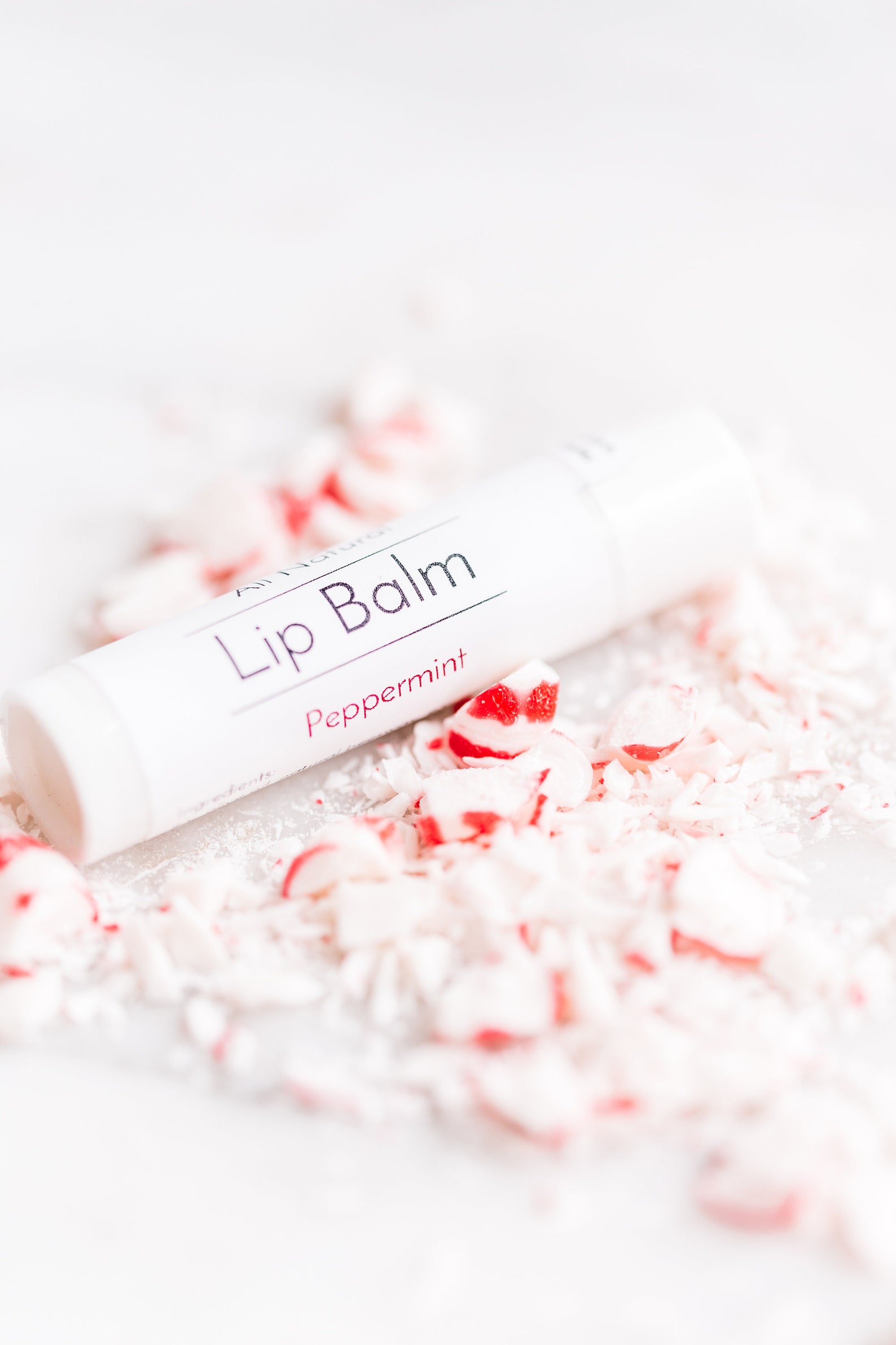 Mint Lip Balm Natural with Stevia / Beeswax Lip Balm with Etsy