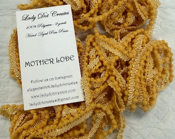 Pom Pom Trim - Mother Lode - Hand-dyed Mini