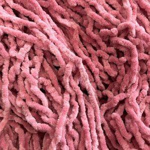 Chenille Trim Hand-Dyed 100% Cotton Jumbo DMC 3688 LIMITED EDITION image 1