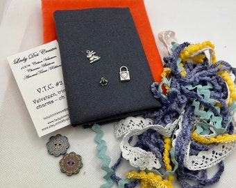 Finishing Supply Package - Trims/Charms/Fabrics - Limited Edition #2 SALE 25%